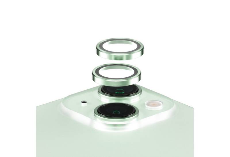 SAFE by PanzerGlass Etui Hoops Camera Protector iPhone 15, 15 Plus Green von SAFE by PanzerGlass