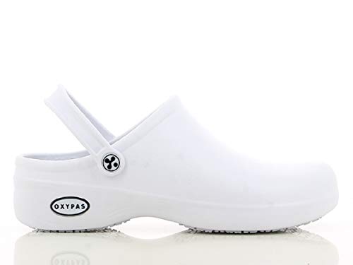 SAFETY JOGGER FEDERLEICHT sehr rutschhemmender Arbeitsschuh MARKEN CLOG OB, Weiß, 39 EU, Unisex, Erwachsene, Arbeitsschuh, Schuh von SAFETY JOGGER