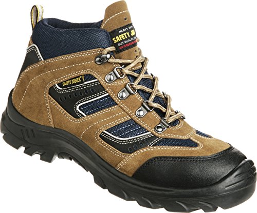 Safety Jogger 4164/A Sicherheitsschuh X2000, Sicherheitsstiefel S3 SRC (42, braun) von SAFETY JOGGER