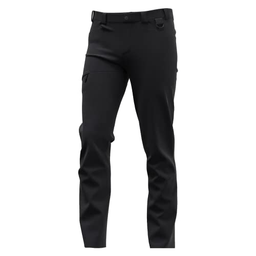 SAFETY JOGGER Arbeitshose Herren, Kasai Bundhose die Flexibilität bieten für Männer, Hose mit viele Tasche und Fach für Werkzeug und Handy, Schwarz, 48 von SAFETY JOGGER