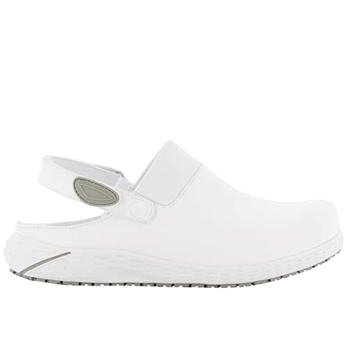SAFETY JOGGER Arbeitsschuhe Clogs Herren und Damen - DANY - Berufsschuhe Sicherheit, Sicherheitsschuhe EU 45, Weiß von SAFETY JOGGER