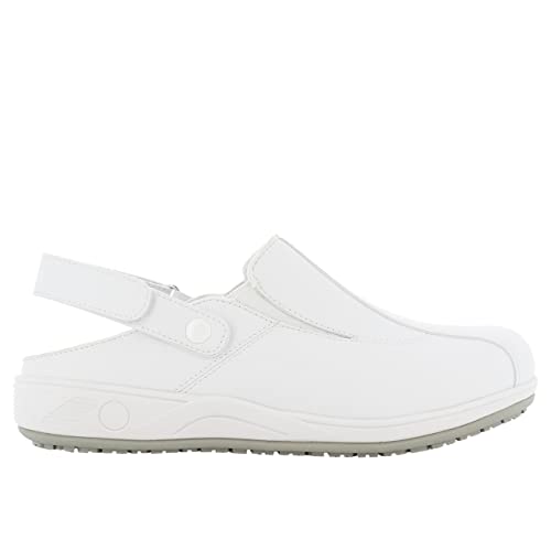 SAFETY JOGGER Arbeitsschuhe Clogs Damen - CARINNE - Pflegeclogs, Berufsschuhe Clogs EU 42, Weiß von SAFETY JOGGER