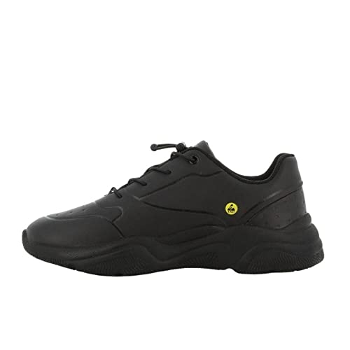 SAFETY JOGGER Sicherheits Sneaker für Herren und Damen - Champ O2 - Arbeitsschuhe mit Elastische Schnürsenkel, rutschfest, Leicht und ESD, Arbeitsschuhe ideal für Pflege, Koch, Krankenhaus oder Küche von SAFETY JOGGER