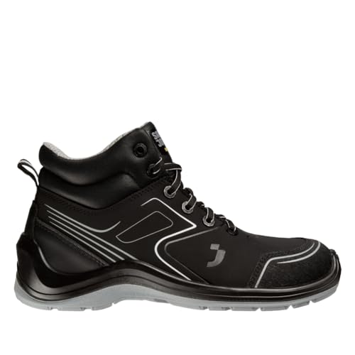 SAFETY JOGGER Sicherheitsschuhe Herren S3, EU 45, Arbeitsschuhe Hoch, rutschfest, Wasserdicht und ESD Arbeit Schuhe Männer, Kunststoffkappe Safety Shoes, Metallfrei, auch für Damen von SAFETY JOGGER