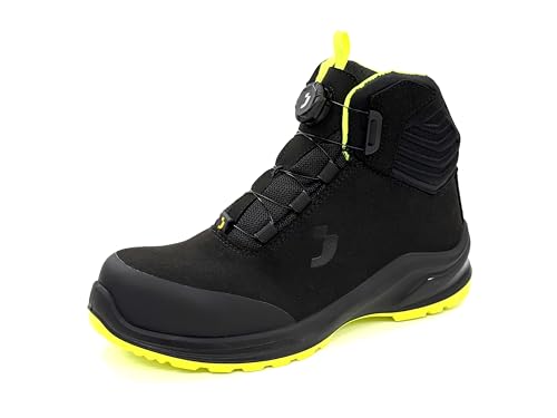 SAFETY JOGGER Sicherheits und Arbeitsstiefel Herren und Damen - MODULOS3MT - Sicherheitsstiefel, Schutzstiefel EU 43, Schwarz von SAFETY JOGGER