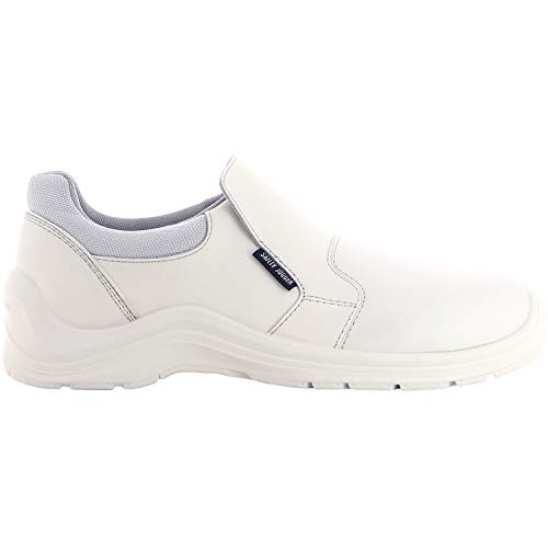 SAFETY JOGGER Unisex Cha10993 S2 SRC Küchenmokassin – T.43 – Gusto, weiß von SAFETY JOGGER