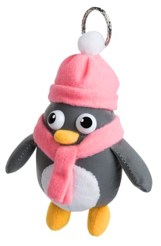 SAFETYMAKER Safety Maker Pingu reflektierender Anhänger für Kinder, Sicherheitsreflektor für Jacken, Rucksäcke, Schultaschen, Kinderwagen von Walser