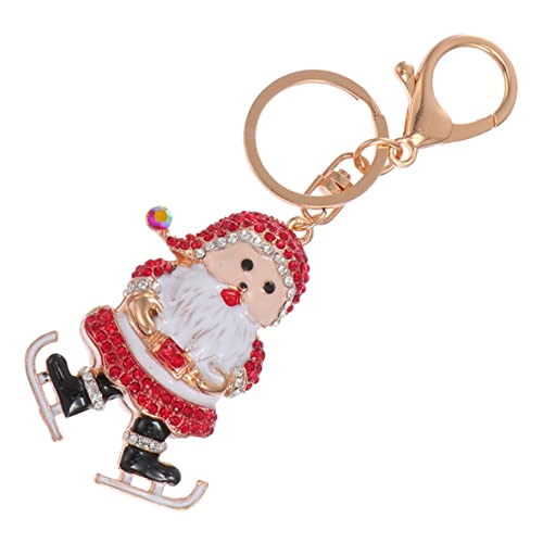 2St Schlüssel anhänger für ältere Menschen süßer Schlüsselanhänger Weihnachtsdekoration zum Aufhängen christbaumanhänger Christmas Tree Ornaments Schlüsselbund Weihnachtssto SAFIGLE von SAFIGLE