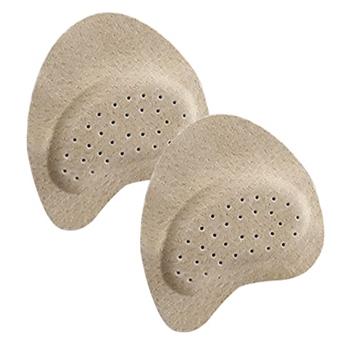 SAFIGLE 1 Paar Aufkleber Mit Hohen Absätzen Gepolstert Zehen Hohe Fersenpolstereinsätze Fußeinsatz Ferse Aufzüge Kisseneinlagen Unterlage Fußballenpolster Schweineleder von SAFIGLE
