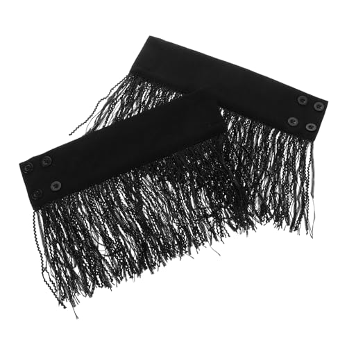 SAFIGLE Abnehmbare Gefälschte Handgelenk Ärmel Für Frauen Lolita Quaste Handschuhe Hand Armband Stoff Handgelenk Handschuhe Handgelenk Armband Für von SAFIGLE