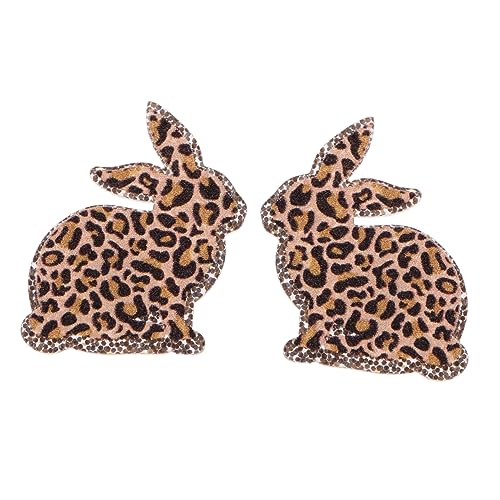 SAFIGLE Schicke Leopardenohren Baumelnde Ohrringe Osterschmuck Dekorative Ohrringe von SAFIGLE