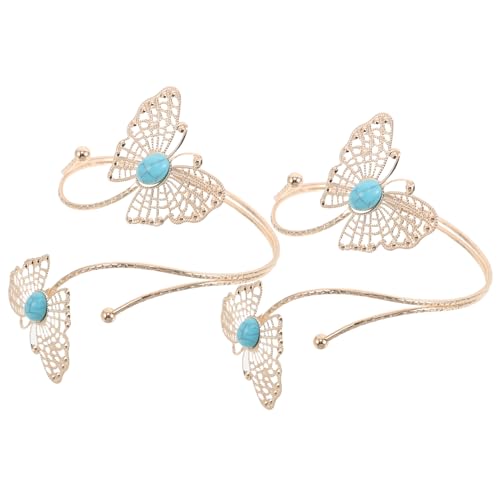 SAFIGLE 1 Paar Schmetterlingsarmband: Band-vorhang-bindearmband-schmuck – Für Oberarm-accessoires, Sommerkleider Und Vorhang-raffhalter Im Boho-stil SAFIGLE 1 Paar Schmetterlingsarmband: Band-vorhang-bindearmband-schmuck – Für Oberarm-accessoires, Sommerkleider Und Vorhang-raffhalter Im Boho-stil von SAFIGLE