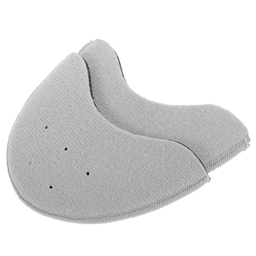 SAFIGLE 1 Paar Zehenpolster Beschützer Ballettpolster Tipp für Kissen Adiletten Damen High Heels Zehenabdeckungen geschmeidig Zehen Ärmel geschmeidige Zehenärmel SBR Grey von SAFIGLE