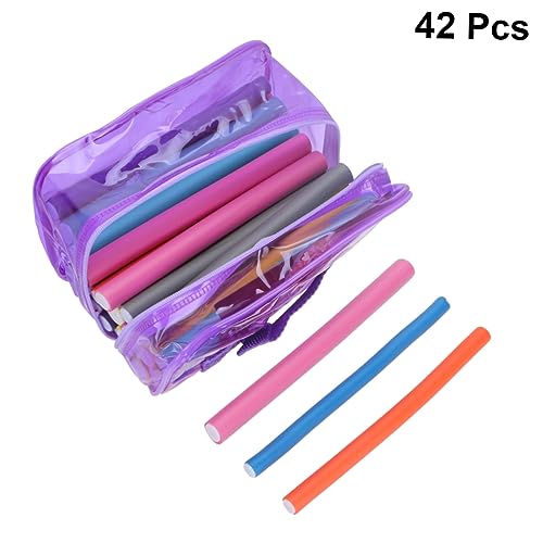 SAFIGLE 1 Packung Teiliges Lockenwickler Flexibles Haarstyling Tool für Damen Wiederverwendbare Hitzefreie Haarkurven für Spirallocken und Praktisch Verpackt von SAFIGLE