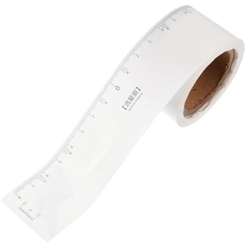 SAFIGLE 1 Rolle Rumer Sticker Augenbrauen-Mapping Augenbrauenlinie markieren Messung der Augenbrauenpositionierung bequeme Augenbrauenlinie Augenbrauenmarker PVC von SAFIGLE