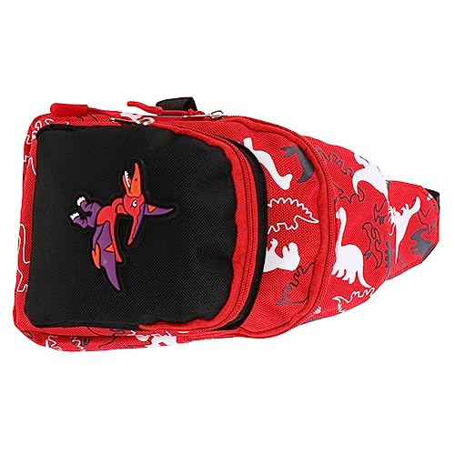 SAFIGLE 1 STK Dinosaurier-Gürteltasche für Kinder aufbewahrungssack Kinder umhängetasche Kinder Dino-Umhängetasche Sporttasche für Kinder Geldbörsen Kinder Geldbörse Bauchtasche Bote Paket von SAFIGLE