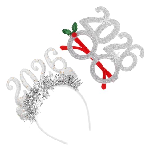 SAFIGLE 1 Satz Festliche Haarreifen für Unvergessliche Silvesterfeiern für Feiertagsfotos und Anlässe von SAFIGLE