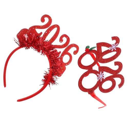 SAFIGLE 1 Satz Komfortable Party Dekoration für Festliche Anlässe Requisiten für Silvester Feiern und Weihnachtsfeiern von SAFIGLE