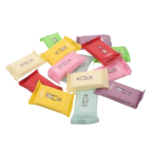 SAFIGLE 14stücke Komprimiertes Handtuch Einweg Gesichtshandtuch Outdoor Reise Handtuch Tabletten Tragbare Gesichtshandtücher Für Zuhause Und Unterwegs von SAFIGLE