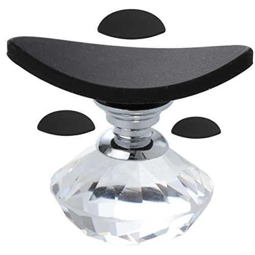 SAFIGLE 1 Satz Lidschatten-Stempel drücken Augen Makeup einzel Make -up -Lidschatten werkzeug Lidschatten-Make-up-Tools Augen-Make-up-Hilfe Faltstempel Kieselgel Black von SAFIGLE