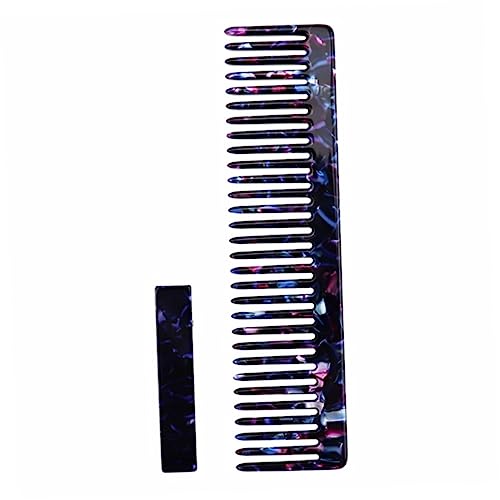 SAFIGLE 1 Satz Retro Frisierkamm mit Haarklammer Teiliges Styling für Damen und Herren Ergonomisches Design Langlebig und Hitzebeständig für Friseursalons und Unterwegs von SAFIGLE