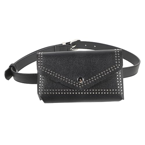 SAFIGLE 1 Satz Damen-Hüfttasche Stylische Tasche visitenkarten Halterung Crossbody Bags reistasche Damengürtel hängende Gürteltasche Riementasche Punk schmücken Reisetasche Fräulein Leder von SAFIGLE