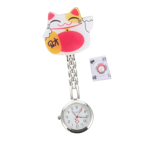 SAFIGLE Charmante Cartoon-Uhr Mit Großem Zifferblatt Zum Aufhängen Brustuhr Geschenkset Für SAFIGLE Charmante Cartoon-Uhr Mit Großem Zifferblatt Zum Aufhängen Brustuhr Geschenkset Für von SAFIGLE