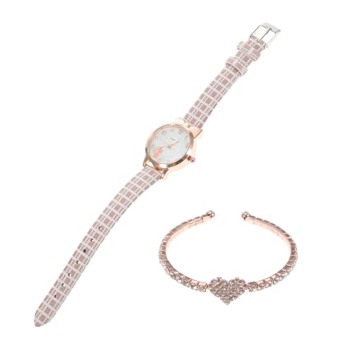 SAFIGLE Modische Uhr Mit Katzenohren – Armbanduhr Mit Kätzchenmuster Für Mädchen – Dekorative Armbanduhr Für Schüler von SAFIGLE
