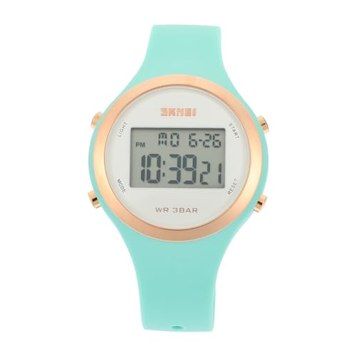 SAFIGLE Outdoor-wanderuhr Herren Outdoor-Uhr Digitale Sportuhren für Digitaluhr Sportarmbanduhr Grüne Farbe von SAFIGLE