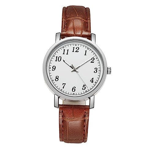 SAFIGLE Modische Damenuhr – Mehrzweck-Armbanduhr Aus Legierung Und Leder Für Damen Und Geschäftlich Stilvoll Für Frauen von SAFIGLE