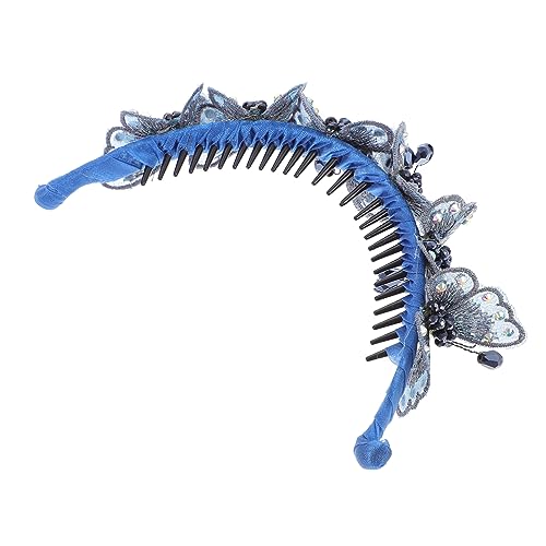 SAFIGLE 1 Stück Haarspange mit Strass Haardekoration handgefertigte gewebte Haarspangen Bobby haarschmuck stutzenhalter große Haaraccessoires Haarklammer aus Strass Juan Garn Marine SAFIGLE 1 Stück Haarspange mit Strass Haardekoration handgefertigte gewebte Haarspangen Bobby haarschmuck stutzenhalter große Haaraccessoires Haarklammer aus Strass Juan Garn Marine von SAFIGLE