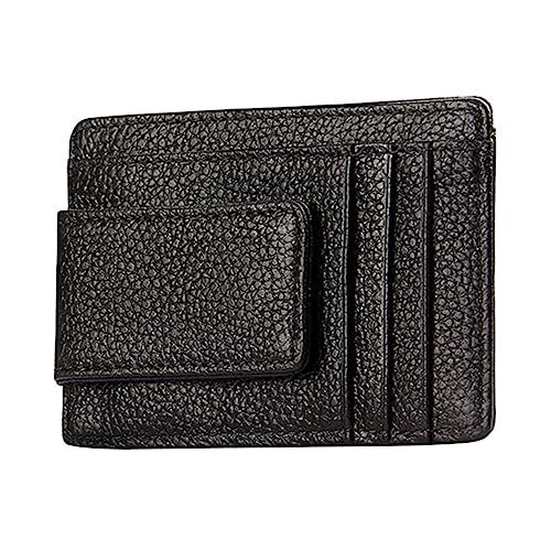 SAFIGLE 1 Stück Halter damengeldbörse damenbörse kleingeldbörse Mens Wallets herrenbrieftasche reisegeldbörse small Wallet travel Wallet Wallets for Men damenportemonnaie Beutel Black von SAFIGLE
