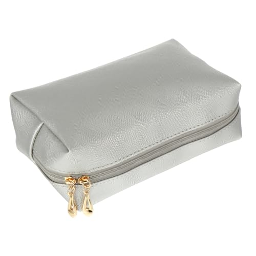 SAFIGLE Kosmetiktasche Für Frauen Praktische Kulturtasche Mit Kreuzmuster Reisetasche Zur Aufbewahrung Von Kosmetika Und Hautpflegeprodukten Leicht Und Langlebig von SAFIGLE