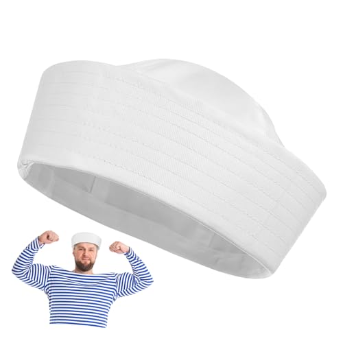 SAFIGLE Matrosenhüte Kostüm-matrosenhüte Für Halloween Kostümpartys Maskeraden Karneval Cosplay Und Andere Anlässe Erwachsenenstil Fischerkostüm-zubehör von SAFIGLE