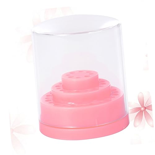 SAFIGLE 1 Stück Stift Aufbewahrungsbox Bit Organizer Etui Bohrerhalter Etui Bohrspitzen Organizer Nagel Bit Organizer Nagelbohrer Schleifbit Halter Nagelbohrer Organizer von SAFIGLE