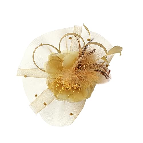 SAFIGLE 1 Stück Stilvolles Netz Haarband für Hochzeiten Kopfschmuck Accessoire für Tanz Partys und Besondere Anlässe Outfit von SAFIGLE