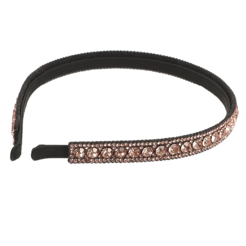 SAFIGLE Stirnband Für Frauen Mit Strass Haarreif Aus Legierung Floraler Kopfschmuck Stilvolles Zubehör Für Mädchen Und Erwachsene von SAFIGLE
