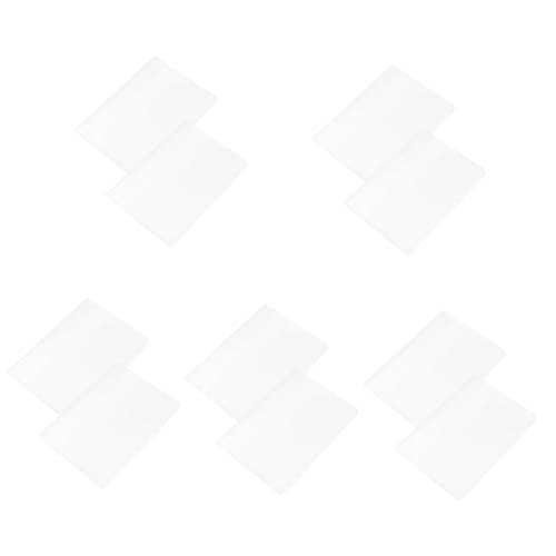 SAFIGLE 10stücke Kunststoff Kreditkartenhüllen Wiederverwendbare Geldbörseneinsätze Fächern Für Sichere Aufbewahrung Von Ausweisen Und Kreditkarten von SAFIGLE