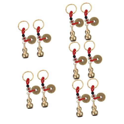 SAFIGLE 5 Sets Kupfer Auto Schlüsselanhänger Vintage Tasche Charms Schlüsselanhänger Hängende Verzierung Dekorativer Schlüsselanhänger 2 Stück * 5 von SAFIGLE