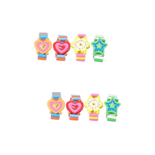 SAFIGLE 10 Stk stylisches Kinderuhrenspielzeug kinder holzspielzeug kinder armbanduhr Partygeschenke für Kinder Spielzeug anschauen Kinderspielzeug Spielzeuge Cartoon Armbanduhr Spielzeug von SAFIGLE