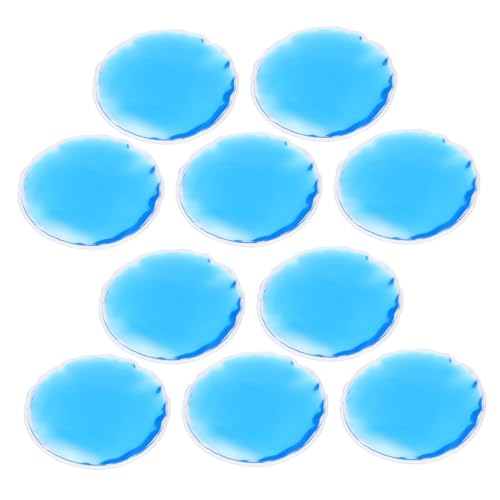 SAFIGLE 10 Stück Augenmaske Mit Kalter Kompresse Und Heißer Kompresse Cool Kühlung Gesichts- Schlafen Für Patch Pads Ultra Masken Augenlid Runde Augenflecken Blue Pvc SAFIGLE 10 Stück Augenmaske Mit Kalter Kompresse Und Heißer Kompresse Cool Kühlung Gesichts- Schlafen Für Patch Pads Ultra Masken Augenlid Runde Augenflecken Blue Pvc von SAFIGLE
