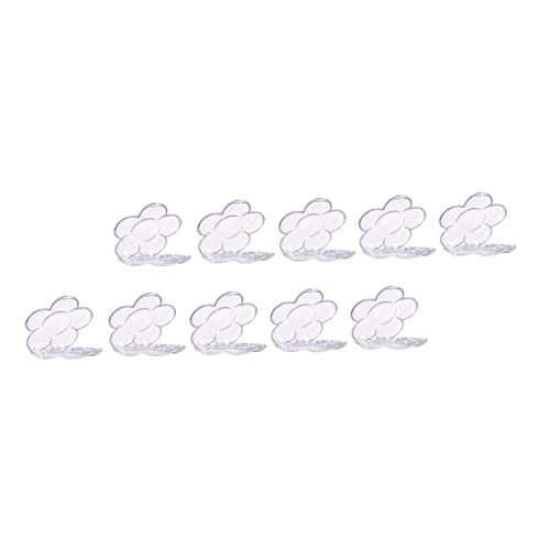 SAFIGLE 10 Stück Leere Nachfüllbare Lippenstift und Concealer Boxen Kleine Reise Lidschatten Organizer für Kosmetik Blumenform Tragbar für Augenbrauenpuder Rouge und Mehr von SAFIGLE