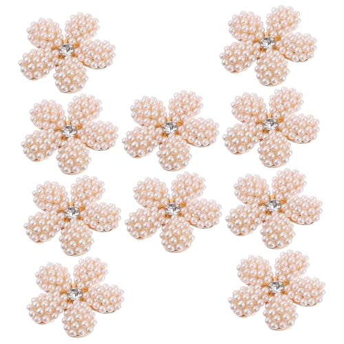 SAFIGLE 10 Stück Teiliges DIY Haarschmuck Charms Metall Zubehör für Kleidung Handwerk Brautschmuck Kreative Feine Verarbeitung für Individuelle Kopfbedeckungen von SAFIGLE