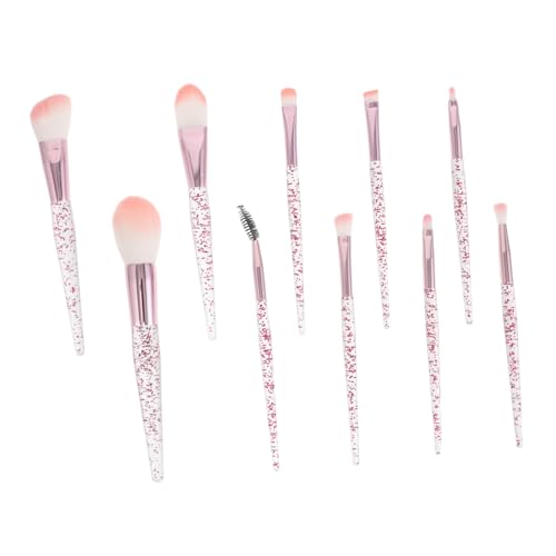 SAFIGLE 10stücke Lidschattenpinsel-set Mit Teilen Inklusive Make-up-augenpinsel Gesichtsverblendpinsel Brauenpinsel Und Lidschatten-wischpinsel Für Professionelle Anwendung von SAFIGLE