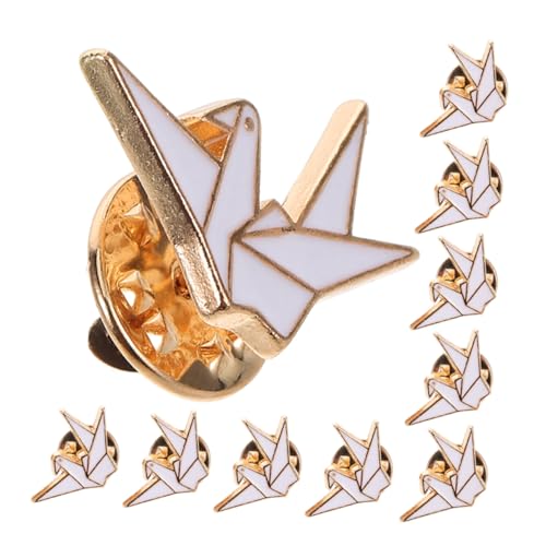 SAFIGLE 10 Stück Teiliges Origami Broschen für Frauen Metall Cartoon Anstecker für Kleidung Taschen und Jacken Elegantes und Verspieltes Accessoire für SAFIGLE 10 Stück Teiliges Origami Broschen für Frauen Metall Cartoon Anstecker für Kleidung Taschen und Jacken Elegantes und Verspieltes Accessoire für von SAFIGLE