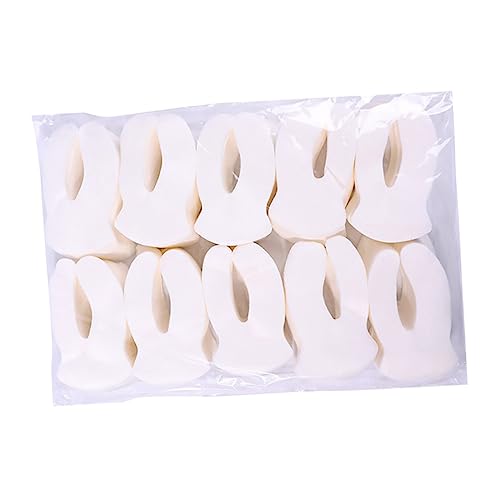 SAFIGLE 1000 Stück Blatt augenpapier selber machen befeuchtendes Auge Streifen unter Augenpads lidschatten hautpflegende Augenmaske Augenmaskenpapier Baumwoll-Linters Weiß von SAFIGLE