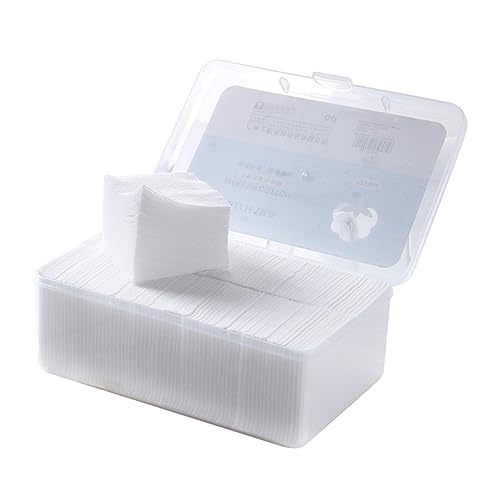 SAFIGLE 1000 Stück Vlies Make Up Entferner Aus Baumwolle Hautwaschbar Sanftes Und Freundliches Gesichtsreinigungspad Schwamm Zum Entfernen Von Kosmetika Gesichts Make Up Entferner von SAFIGLE