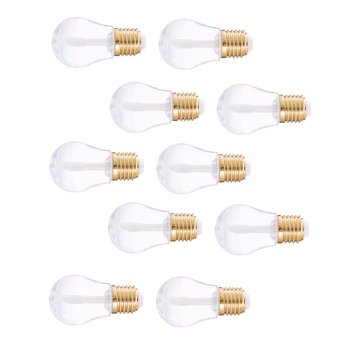 SAFIGLE 10stücke Transparente Kunststoff Lip Gloss Flaschen DIY Lippenstift Behälter Lipgloss Flaschen Für Kosmetikherstellung Und Aufbewahrung Von Lippenöl Und Lippenfarbe von SAFIGLE