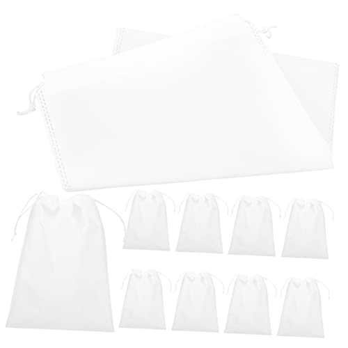 SAFIGLE 10er-Pack Wiederverwendbare Schuhaufbewahrungsbeutel Großer -Organizer Für Reisen Zuhause Schuhe Geldbörsen Weiß 40 X 30 cm SAFIGLE 10er-Pack Wiederverwendbare Schuhaufbewahrungsbeutel Großer -Organizer Für Reisen Zuhause Schuhe Geldbörsen Weiß 40 X 30 cm von SAFIGLE