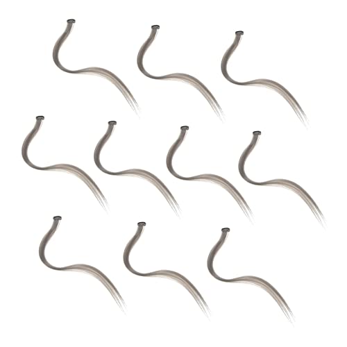 SAFIGLE 10stücke Haarverlängerungen Clip Extensions Mit Haken Für Party Hochzeit Haarteilclip Aus Karnevalsparty Haarteile Material Einfach Anbringen Und Entfernen von SAFIGLE